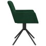 Sillas de comedor giratorias 2 unidades terciopelo verde oscuro en Sillas de comedor | Comprar online en Foru.es