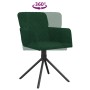 Sillas de comedor giratorias 2 unidades terciopelo verde oscuro en Sillas de comedor | Comprar online en Foru.es