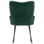 Sillas de comedor 2 unidades terciopelo verde oscuro en Sillas de comedor | Comprar online en Foru.es