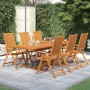 Juego de comedor de jardín 7 piezas madera maciza de acacia de vidaXL, Conjuntos de jardín - Ref: Foro24-3079641, Precio: 731...