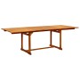 Juego de comedor de jardín 7 piezas madera maciza de acacia de vidaXL, Conjuntos de jardín - Ref: Foro24-3079641, Precio: 731...