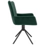 Sillas de comedor giratorias 2 unidades terciopelo verde oscuro en Sillas de comedor | Comprar online en Foru.es