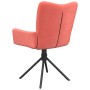 Sillas de comedor giratorias 2 unidades terciopelo rosa en Sillas de comedor | Comprar online en Foru.es