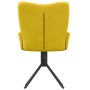 Sillas de comedor giratorias 2 uds terciopelo amarillo en Sillas de comedor | Comprar online en Foru.es