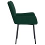 Sillas de comedor 2 unidades terciopelo verde oscuro en Sillas de comedor | Comprar online en Foru.es