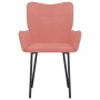 Sillas de comedor 2 unidades terciopelo rosa en Sillas de comedor | Comprar online en Foru.es