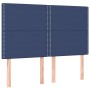 Cama box spring con colchón tela azul 140x200 cm de vidaXL, Camas y somieres - Ref: Foro24-3131359, Precio: 490,29 €, Descuen...