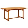 Juego de comedor para jardín 9 piezas madera maciza de acacia de vidaXL, Conjuntos de jardín - Ref: Foro24-3079642, Precio: 8...