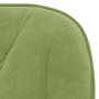 Silla de oficina giratoria de terciopelo verde claro en Sillas de oficina | Comprar online en Foru.es
