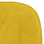 Silla de oficina giratoria de terciopelo amarillo en Sillas de oficina | Comprar online en Foru.es