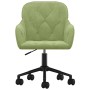 Silla de oficina giratoria de terciopelo verde claro en Sillas de oficina | Comprar online en Foru.es