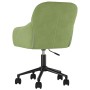 Silla de oficina giratoria de terciopelo verde claro en Sillas de oficina | Comprar online en Foru.es