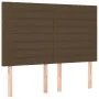Box spring bed with dark brown fabric mattress 140x200 cm by vidaXL, Beds and slatted bases - Ref: Foro24-3131516, Price: 502...