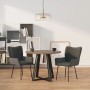 Sillas de comedor 2 unidades terciopelo gris oscuro en Sillas de comedor | Comprar online en Foru.es