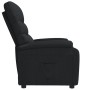 Sillón reclinable de tela negro en Sillones | Comprar online en Foru.es