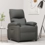 Sillón reclinable de tela gris oscuro en Sillones | Comprar online en Foru.es