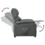Sillón reclinable de tela gris oscuro en Sillones | Comprar online en Foru.es