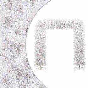 Árbol de Navidad en arco blanco 240 cm en Decoración Festiva y Estacional | Comprar online en Foru.es
