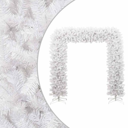 Árbol de Navidad en arco blanco 240 cm en Decoración Festiva y Estacional | Comprar online en Foru.es