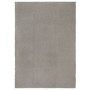 Alfombra rectangular algodón gris 160x230 cm en Alfombras | Comprar online en Foru.es
