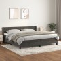 Cama box spring con colchón terciopelo gris oscuro 200x200 cm de vidaXL, Camas y somieres - Ref: Foro24-3131100, Precio: 569,...
