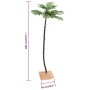 Palmera artificial con 96 LED blanco cálido 180 cm en Decoración Festiva y Estacional | Comprar online en Foru.es