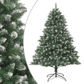 Árbol de Navidad artificial con soporte PVC 210 cm en Decoración Festiva y Estacional | Comprar online en Foru.es