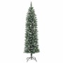 Árbol de Navidad artificial estrecho con soporte PVC 180 cm en Decoración Festiva y Estacional | Comprar online en Foru.es