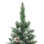 Árbol de Navidad artificial estrecho con soporte PVC 240 cm en Decoración Festiva y Estacional | Comprar online en Foru.es
