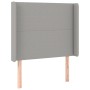 Cama box spring con colchón tela gris claro 90x200 cm de vidaXL, Camas y somieres - Ref: Foro24-3131801, Precio: 348,26 €, De...