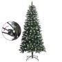 Árbol de Navidad artificial con soporte PVC verde 120 cm en Decoración Festiva y Estacional | Comprar online en Foru.es