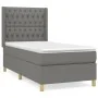 Boxspringbett mit dunkelgrauer Stoffmatratze 90x190 cm von vidaXL, Betten und Lattenroste - Ref: Foro24-3132194, Preis: 342,4...