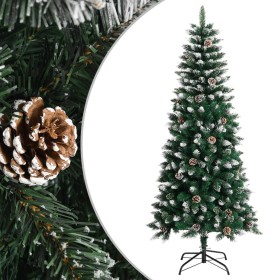 Árbol de Navidad artificial con soporte PVC verde 150 cm en Decoración Festiva y Estacional | Comprar online en Foru.es