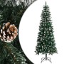 Árbol de Navidad artificial con soporte PVC verde 210 cm en Decoración Festiva y Estacional | Comprar online en Foru.es