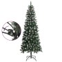 Árbol de Navidad artificial con soporte PVC verde 210 cm en Decoración Festiva y Estacional | Comprar online en Foru.es