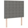 Box spring bed with dark gray fabric mattress 90x190 cm by vidaXL, Beds and slatted bases - Ref: Foro24-3132274, Price: 335,1...