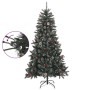 Árbol de Navidad artificial con soporte PVC verde 180 cm en Decoración Festiva y Estacional | Comprar online en Foru.es
