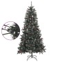 Árbol de Navidad artificial con soporte PVC verde 210 cm en Decoración Festiva y Estacional | Comprar online en Foru.es