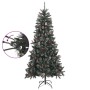 Árbol de Navidad artificial con soporte PVC verde 240 cm en Decoración Festiva y Estacional | Comprar online en Foru.es