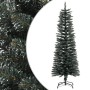 Árbol Navidad artificial estrecho con soporte PVC verde 120 cm en Decoración Festiva y Estacional | Comprar online en Foru.es