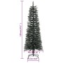 Árbol Navidad artificial estrecho con soporte PVC verde 120 cm en Decoración Festiva y Estacional | Comprar online en Foru.es