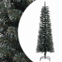 Árbol Navidad artificial estrecho con soporte PVC verde 150 cm en Decoración Festiva y Estacional | Comprar online en Foru.es