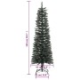 Árbol Navidad artificial estrecho con soporte PVC verde 150 cm en Decoración Festiva y Estacional | Comprar online en Foru.es