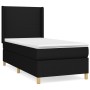 Cama box spring con colchón tela negro 80x200 cm de vidaXL, Camas y somieres - Ref: Foro24-3131787, Precio: 309,22 €, Descuen...