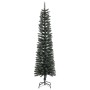 Árbol Navidad artificial estrecho con soporte PVC verde 180 cm en Decoración Festiva y Estacional | Comprar online en Foru.es
