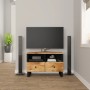 Mueble de TV madera maciza de mango 70x33x46 cm en Muebles TV | Comprar online en Foru.es