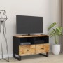 Mueble de TV madera maciza de mango 70x33x46 cm en Muebles TV | Comprar online en Foru.es
