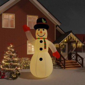 Muñeco de nieve inflable de Navidad con LEDs 455 cm en Decoración Festiva y Estacional | Comprar online en Foru.es