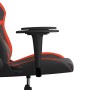 Silla gaming de masaje cuero sintético negro y rojo en Sillas gaming | Comprar online en Foru.es