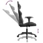 Silla gaming de masaje cuero sintético negro y gris en Sillas gaming | Comprar online en Foru.es